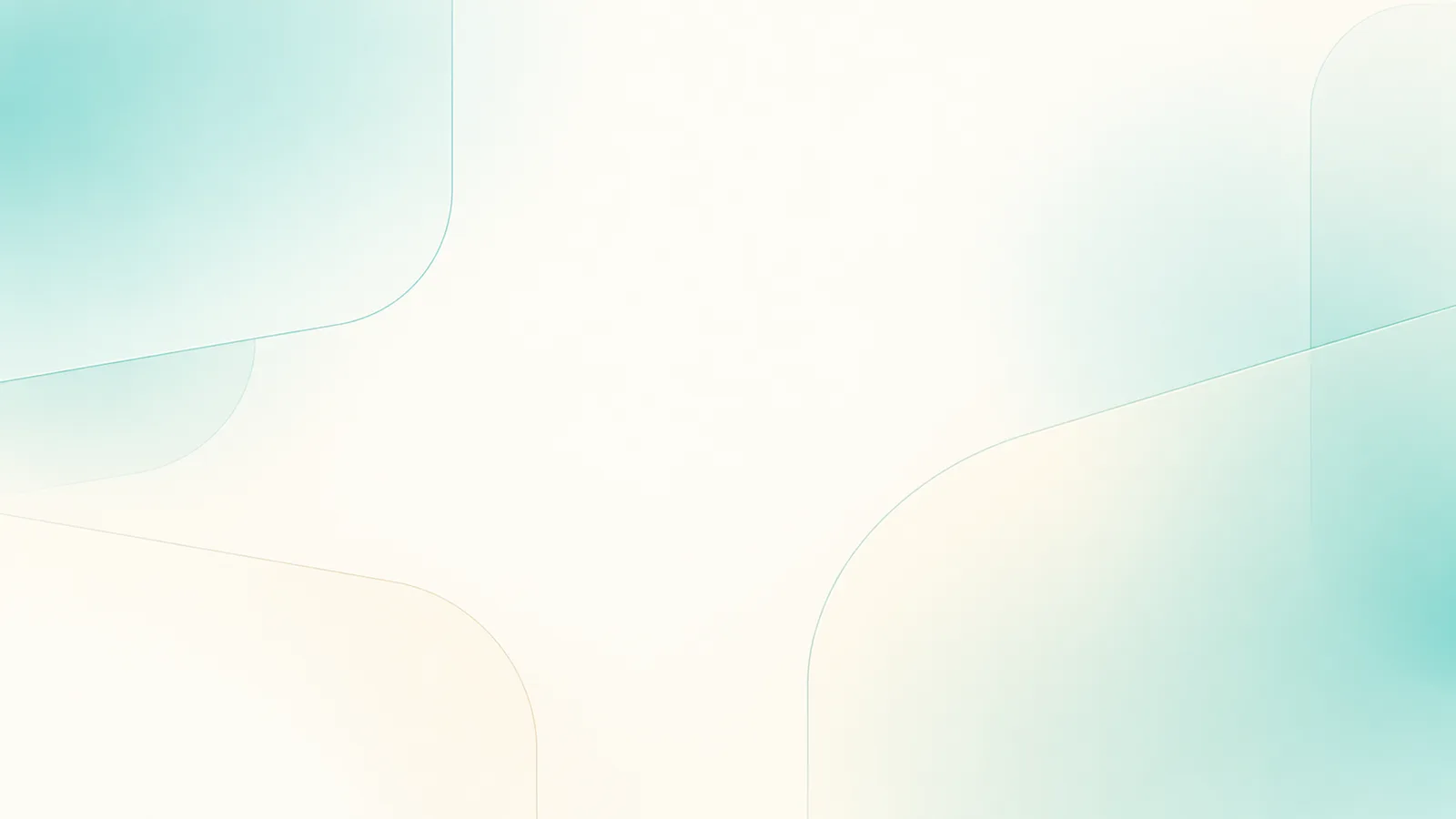 Abstract soft gradient in teal and sand
